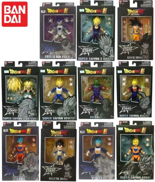 Bandai Dragon Ball Super Actionfiguren, Goku, Frieza, Piccolo, Son-Gohan, Vegeta, ab 3 Jahren - Bild 1
