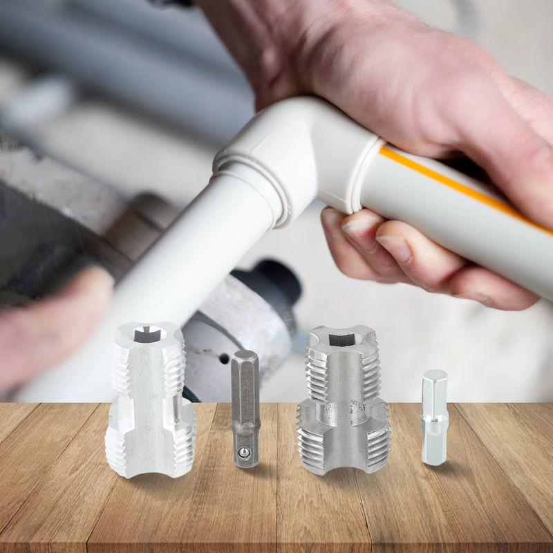 VIBRATITE PPR-Wasserrohr-Gewindeöffner und Bohrer-Set für Sanitärarbeiten mit elektrischer Bohrmaschine - Bild 2