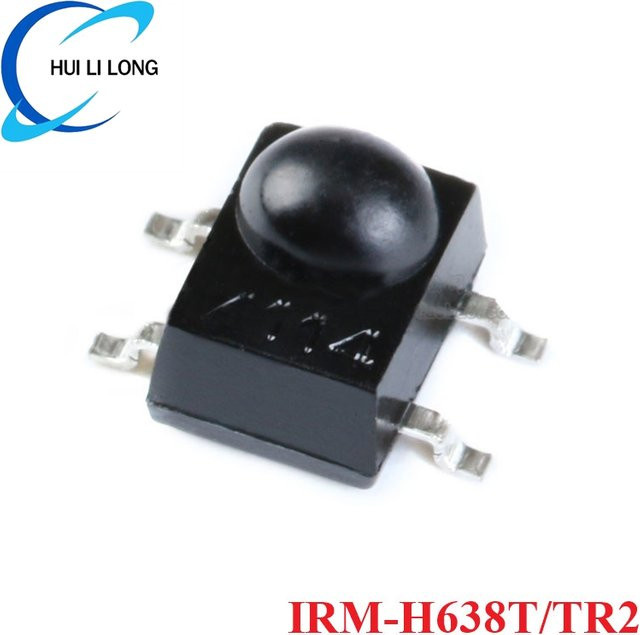 IRM-H638TTR2 Fernempfängerrohr mit integriertem Infrarot-IR-Empfangskopfsensor Universal Schwarz - Bild 1