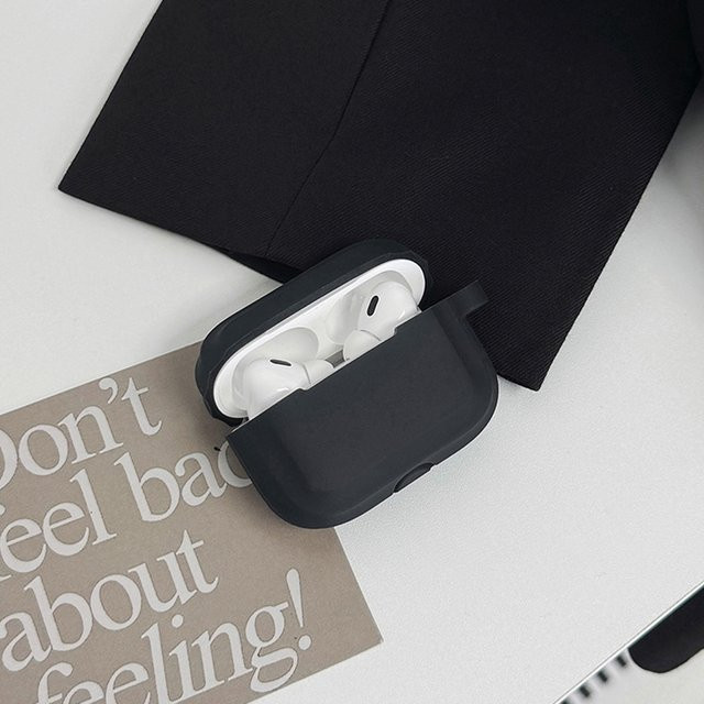 Silikon Schutzhülle für Apple AirPods 4, AirPods 3 und AirPods Pro 2 in Grau - Bild 1
