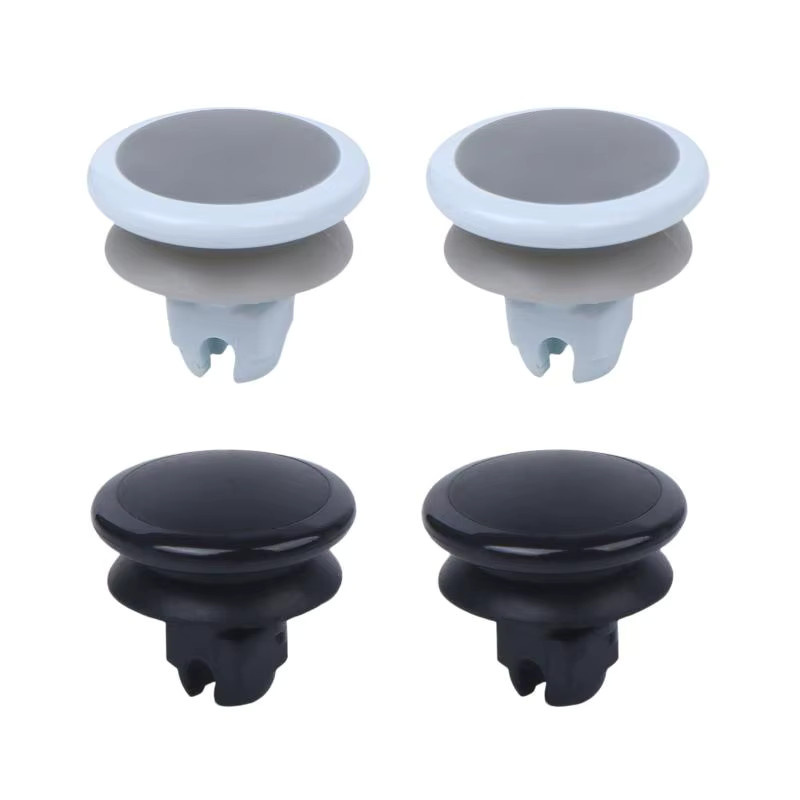 2 Stück 3D Analog Stick Joystick-Kappen Ersatz für Sony PlayStation PS Vita PSV 1000 2000 in Schwarz - Bild 3
