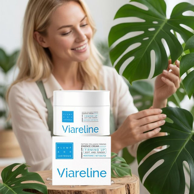 Viareline Peptid-Kollagen Anti-Falten-Creme für das Gesicht - Bild 1