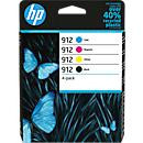 Original HP 912 Tintenpatronen Multipack 4er-Pack CMYK (Schwarz, Cyan, Magenta, Gelb) - Bild 4
