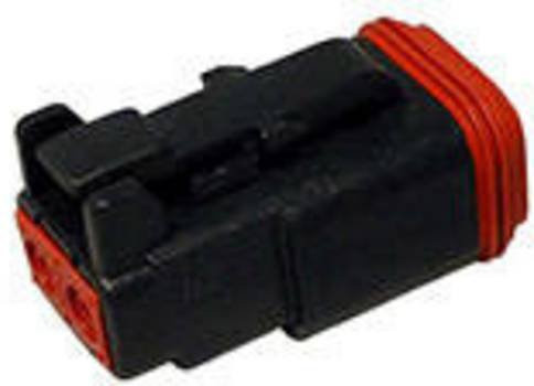 TE Connectivity DT06-2S-P012 Rundstecker Buchse DT Serie, gerade, 2 Pol, schwarz - Bild 1
