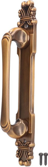 GoolRC Schrankgriff Bow in Antik-Zink-Optik, braun, Hardware-Beschlag aus Zinklegierung für Schubladen und Schränke - Bild 1