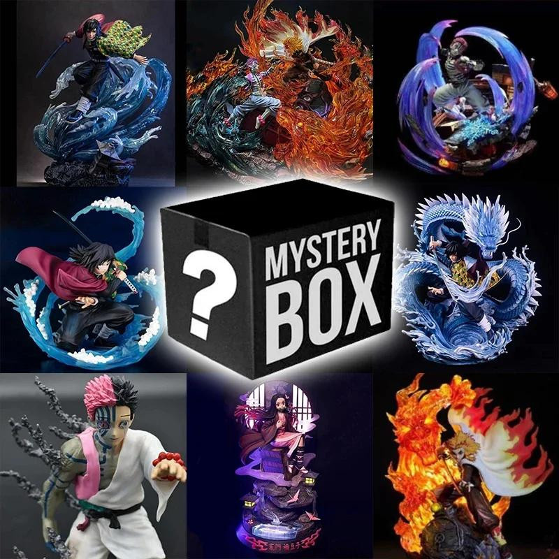 Yiran toy 1 Demon Slayer Kimetsu no Yaiba Mystery Box Anime Actionfiguren - Bild 2