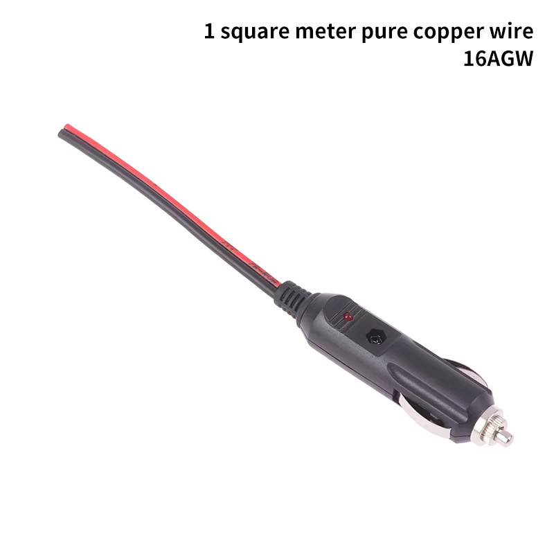 Hochwertiger LED Zigarettenanzünder Adapter für 12V und 24V Autos in Schwarz - Bild 2