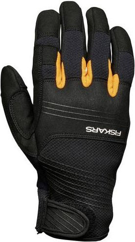 Fiskars Handschuhe für Erwachsene aus Kunstleder in Schwarz, 1 Paar - Bild 1