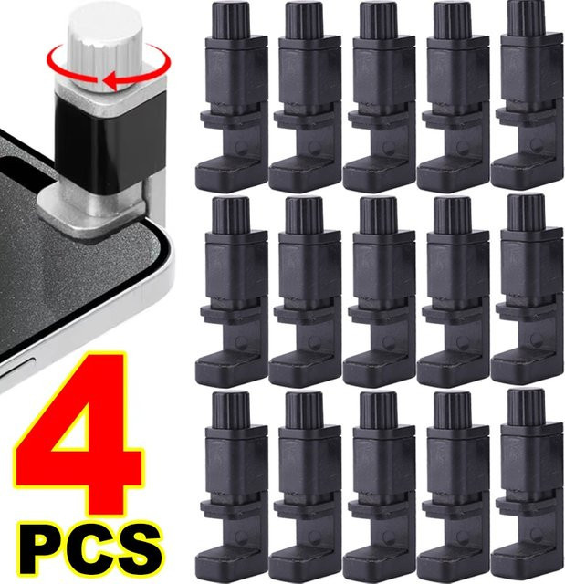 Universal Leuchte Clamp Halter Set zur LCD Display und Bildschirm Reparatur für Handy und Tablet, Schwarz, 4-16 Stück - Bild 1
