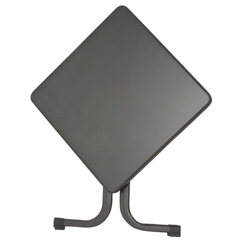 Sieger Boulevard Klapptisch quadratisch Mecalit-pro grau/anthrazit B/T/H: 70 x 70 x 72 cm - Bild 4