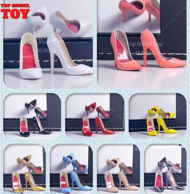 LOLX TOYS Weibliche High Heels Schuhe, Metall, Zubehör - Bild 1