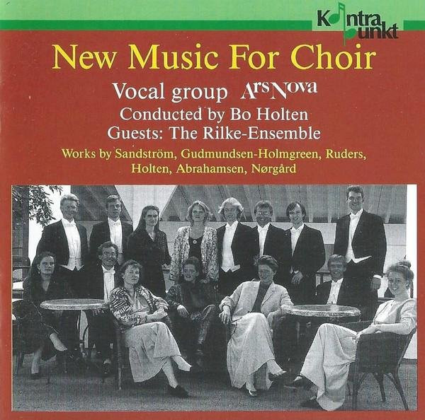 CD Ars Nova von Bo Holten und dem Rilke Ensemble, Neue Musik für Chor, Klassik, Kontrapunkt, Schwarz - Bild 1