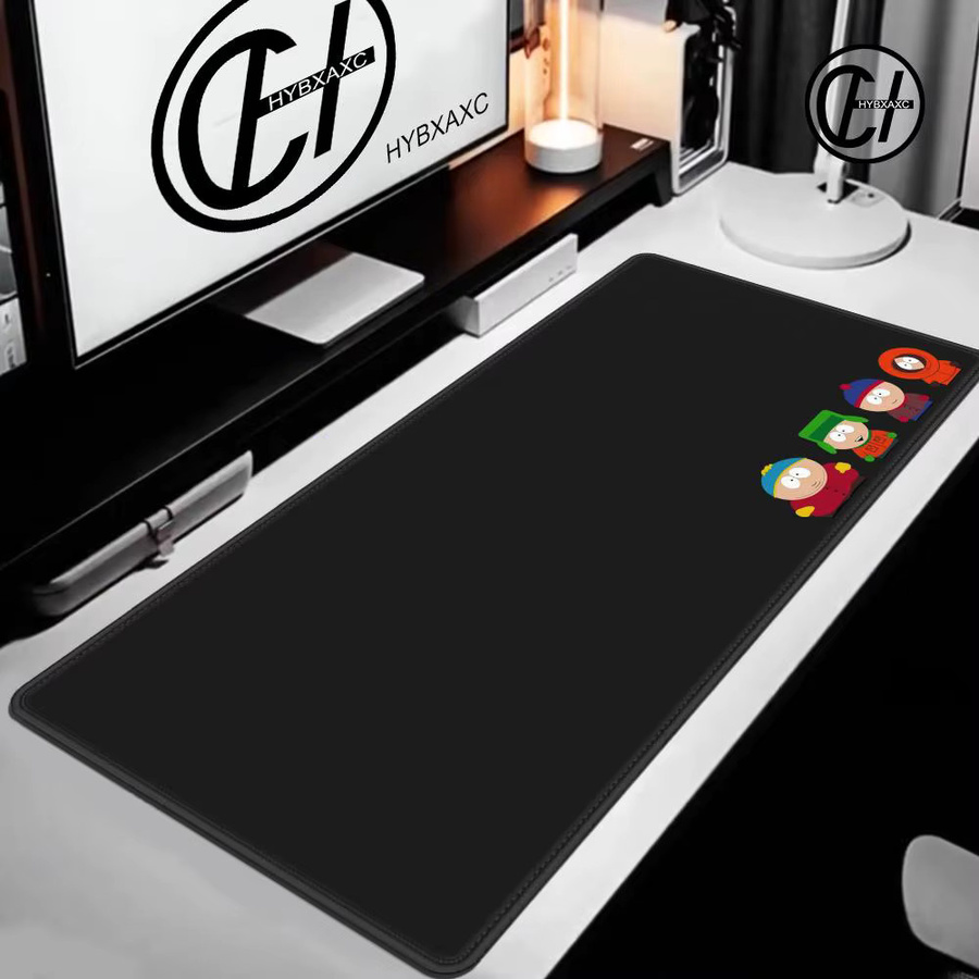 S-Souths Gaming Mousepad Boy Pad in Schwarz aus Naturkautschuk für deinen Schreibtisch - Bild 2