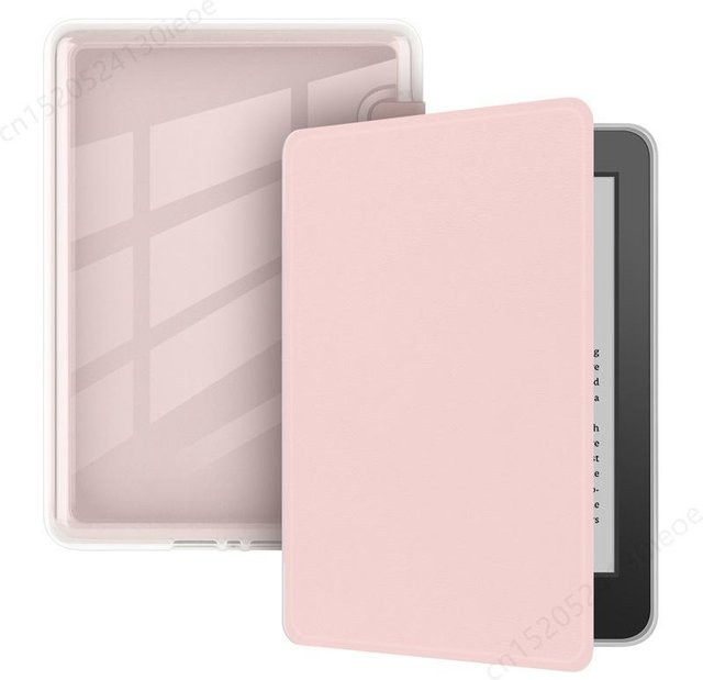 Acryl Smart Cover Hülle für Kindle Paperwhite 6 12. Signatur Edition und Kindle Colorsoft 7'' in Rosa - Bild 1