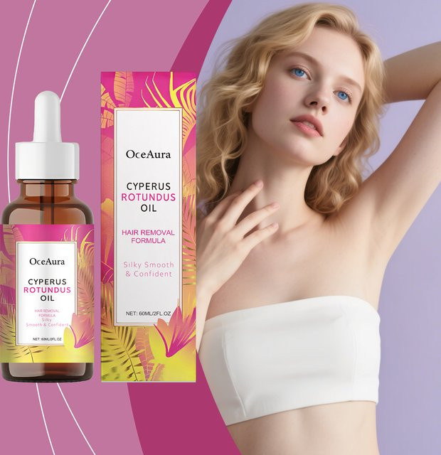 OceAura Enthaarungspflege Öl, 60 ml, Unisex - Bild 1