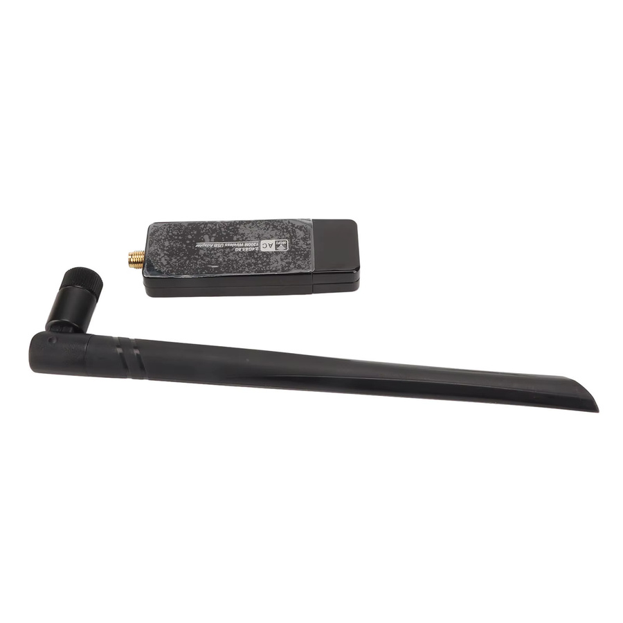 Aramox W50L Dual Band WiFi USB 3.0 Adapter RTL8812AU 1200M WLAN Netzwerkkarte in Schwarz - Bild 2