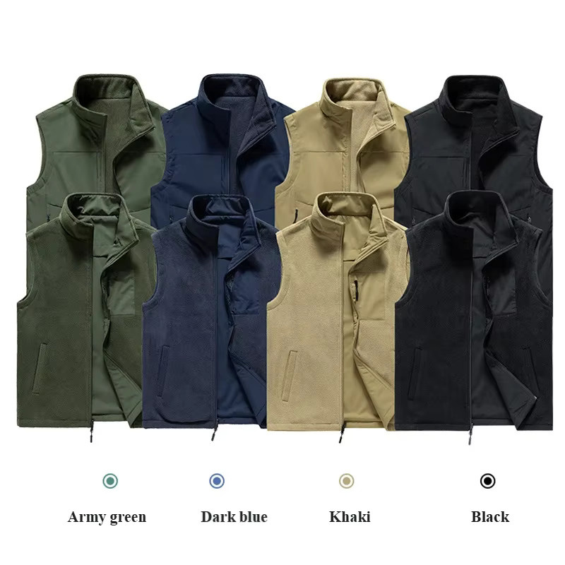 Dingtop Safety NIJ IIIA Soft Armor Weste in Schwarz mit Fleece-Futter für taktische Selbstverteidigung - Bild 4