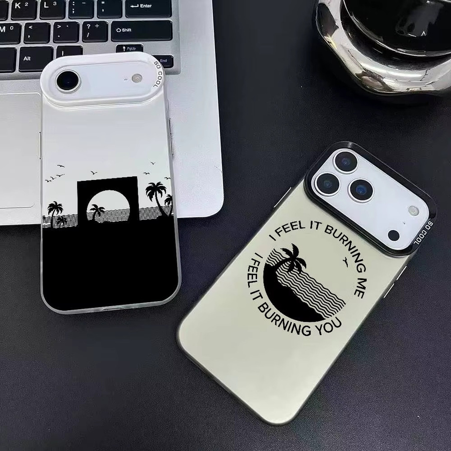 N-Neighborhood Protect Plating Handyhülle für iPhone 12 13 14 15 16 17 Pro Max Plus - Bild 2