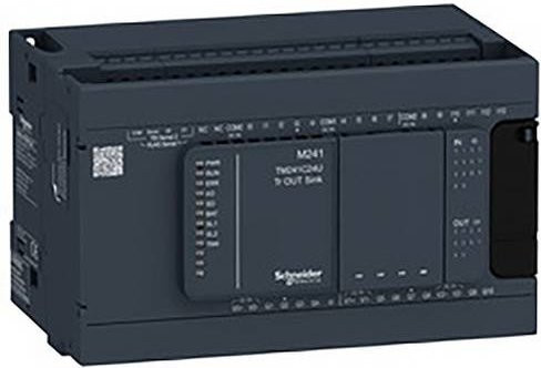 Schneider Electric TM241C24U Erweiterungsmodul in Grau - Bild 1
