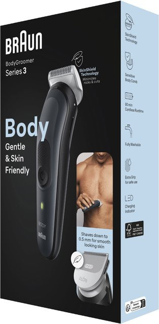 Braun Bodygroomer, Unisex, Schwarz - Bild 1