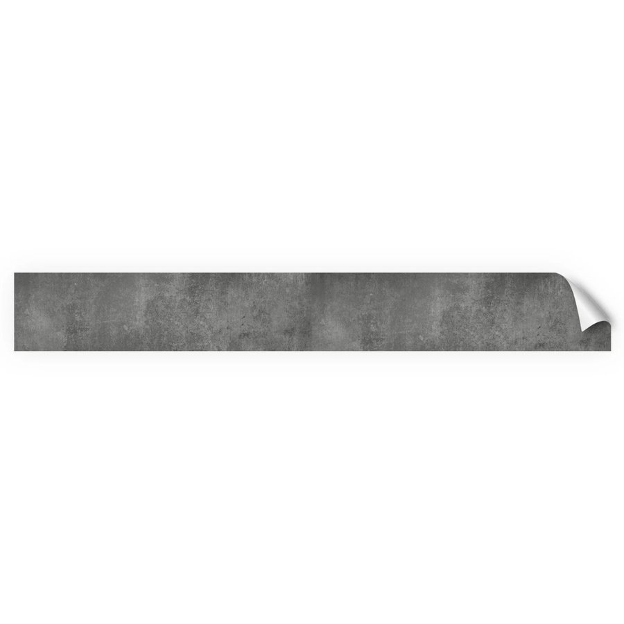 Myspotti Küchenrückwandfolie Concrete Black in Stone Look, selbstklebend, B: 450 cm, H: 60 cm - Bild 2