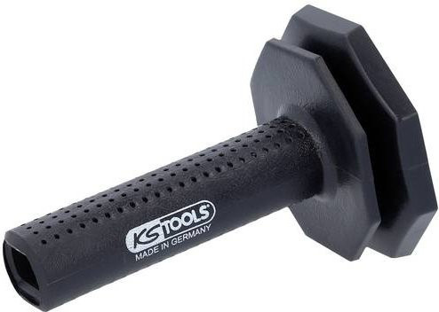 KS Tools Sicherheitshandgriff für Meißel in Schwarz aus Kunststoff für Meißel 23x13mm - Bild 1