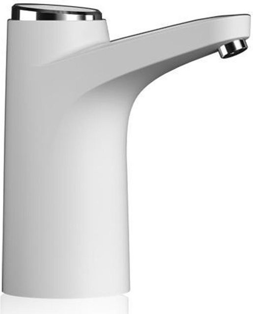 TOMTOP JMS Automatischer elektrischer Wasserspender, intelligenter wiederaufladbarer Fass-Wasserspender in Weiß - Bild 1