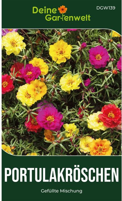 Deine Gartenwelt Portulakröschen Samen Gefüllte Mischung - Bild 1