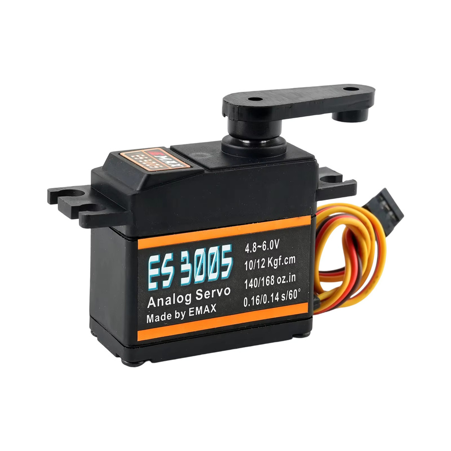 EMAX ES3005 Analog Micro RC Servo Motor, Metall, Schwarz - Bild 2
