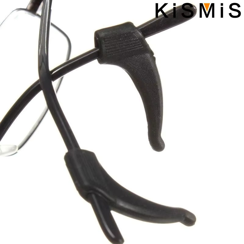 KISMIS Brillen-Ohrbügelspitzen Silikon, Schwarz, 5 Paar - Bild 4