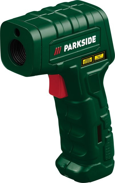 PARKSIDE Bau- und Holzfeuchtemessgerät PBHM A1 sowie Infrarot-Thermometer PITM A1 in Grün - Bild 1