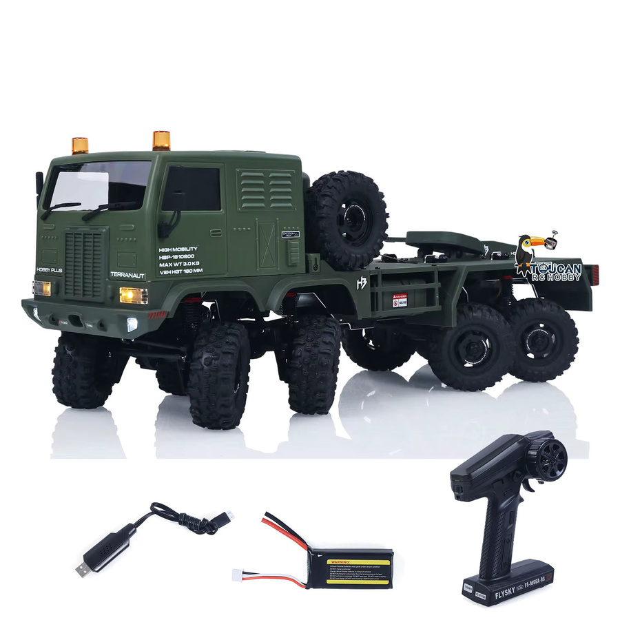Wheelfun RC Militär-LKW 8*8, Spielfahrzeug, 1:18, Funksteuerung, RTR - Bild 2