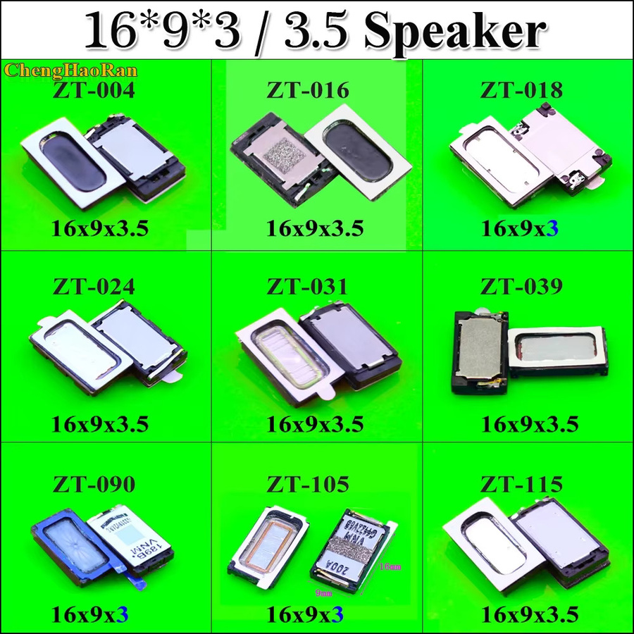 ChengHaoRan 2er-Set Lautsprecher Buzzer Ringer für Xiaomi Redmi 3 3s, Redmi Note 2, Note 3 und Note 4 in Schwarz - Bild 1