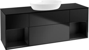 V&B Waschtischunterschrank Finion in Blau lackiert, Breite: 160 cm - Bild 1