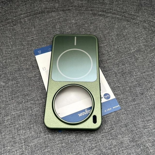 AG Matt Hard Armor Magnetische Handyhülle für vivo X300 Pro, Stoßfest mit MagSafe Unterstützung, Grün - Bild 1