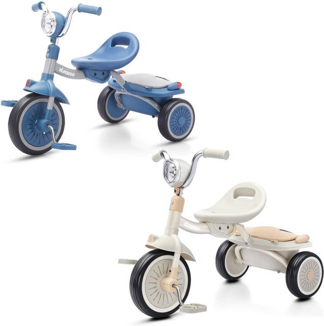 Baby-Dreirad, faltbares Kleinkind-Trike mit Pedalen, ab 1 Jahr - Bild 1