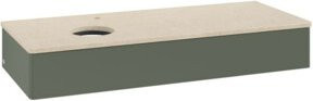 V&B Waschtischunterschrank Antao mit Beleuchtung und lackierter Oberfläche, B/T/H: 120 x 50 x 19 cm - Bild 1