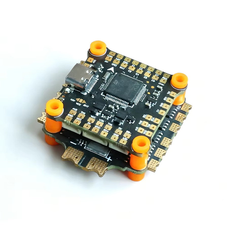 HAKRC Flugstack F4/F7 mit 65A 4in1 ESC BLS in Schwarz, Montageabstand: 30,5 x 30,5 mm - Bild 1