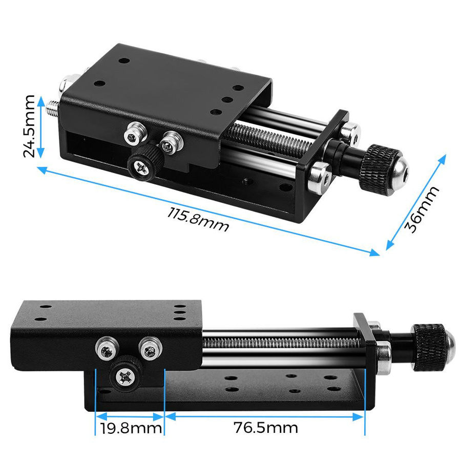 Twotrees Laserkopf Einstellbares Z-Achsen Hubmodul und Montagerahmen Lasermodul-Set für TTS 55 Pro und TTS 10 Pro in Schwarz - Bild 2