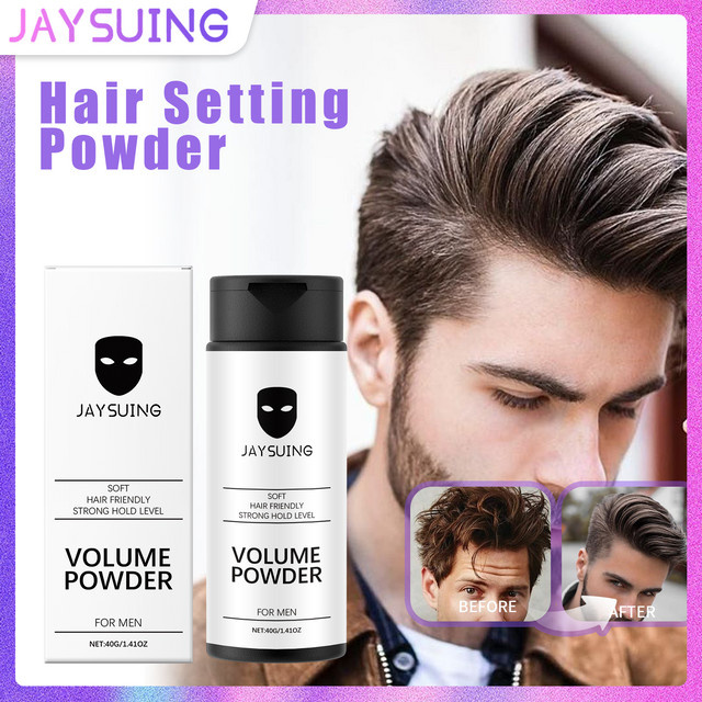 Jaysuing Haar-Styling-Textur-Puder, Herren, für fettiges Haar - Bild 1