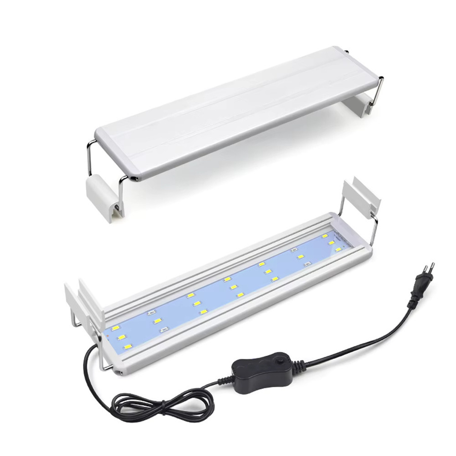 Rybakov LED Aquarium Beleuchtung Clip-on Lampe mit Rohr Birne, wasserdicht, 220V, Breite: 18-48 cm - Bild 2