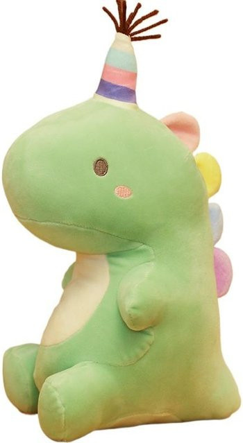 Yiran Health & Beauty Dinosaurier-Stofftierkissen, Plüsch / Textil, Grün - Bild 1
