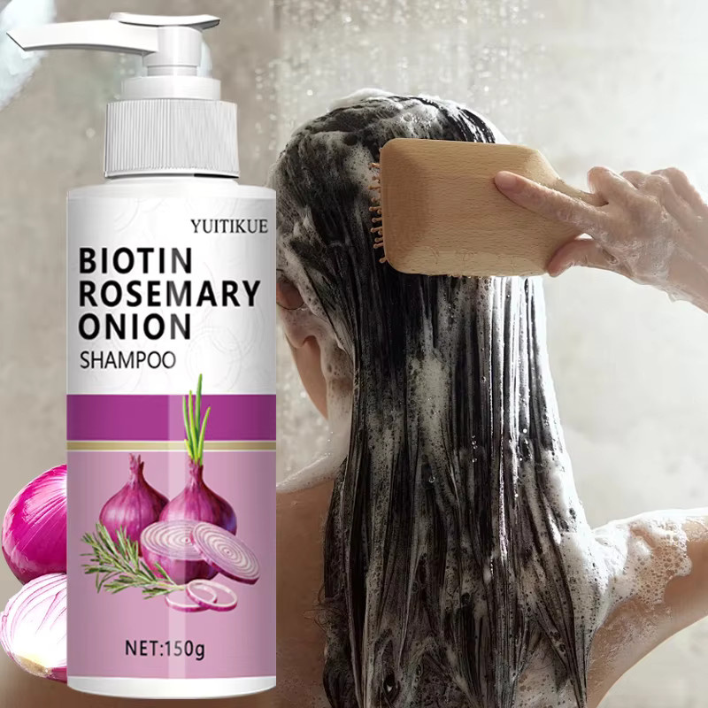 YUITIKUE Biotin Anti-Haarausfall-Shampoo, 150 g, Unisex - Bild 2