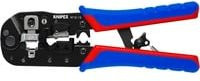 Knipex Crimpzange 97 51 13 für RJ45-Westernstecker in Blau-Rot-Mehrfarbig - Bild 2