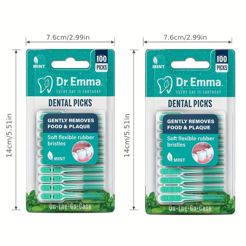 Emma Interdentalbürsten, 100 Stück, Unisex - Bild 2