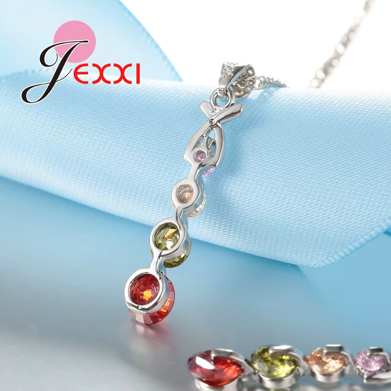 Jemmin Schmuck-Set, 925 Silber, Kristall, Damen - Bild 2