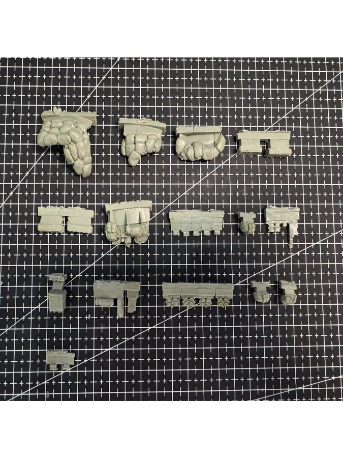 EVANOVM Fahrzeugzusatzpaket, Modellbausatz, unlackiert, Maßstab 1:72 - Bild 4