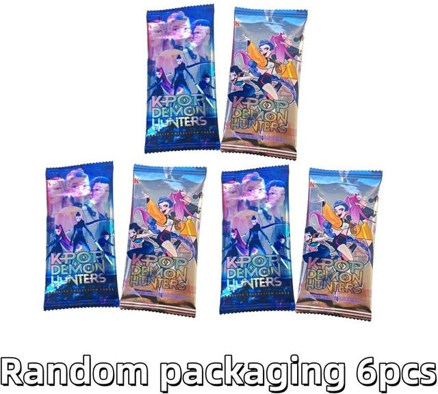 Yiran toy 1 Anime Kartenhalter Ordner für Kpop Dämonenjäger Sammelalben in Grau - Bild 1