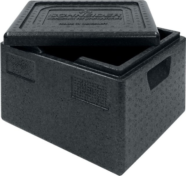 Schneider EPP Transportbox TOP-BOX GN 1/2, schwarz, Volumen: 19 l, B/T/H: 33 x 39 x 28 cm - Bild 1