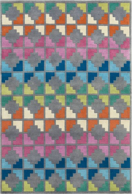 Arte Espina Kurzflorteppich Cristal 8019 mehrfarbig B/L: 200 x 300 cm - Bild 1